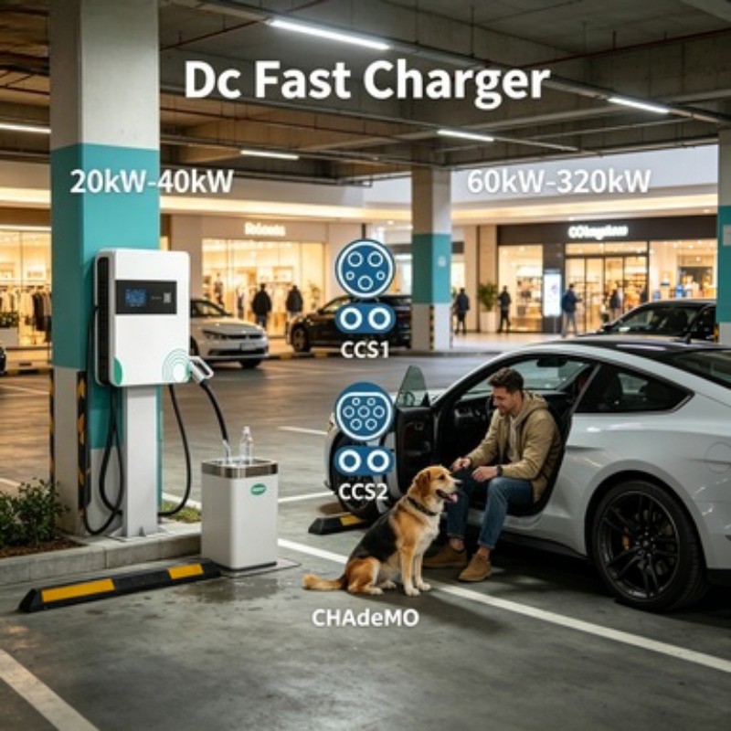 22Kw Wallbox Type 2 Ocpp Rfid - Cargador de Vehículos Eléctricos de CA