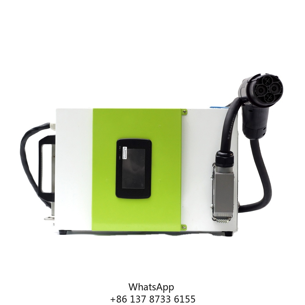 Portable Dc Fast Charger 20Kw Ccs2 - Estación de Carga Portátil y Móvil
