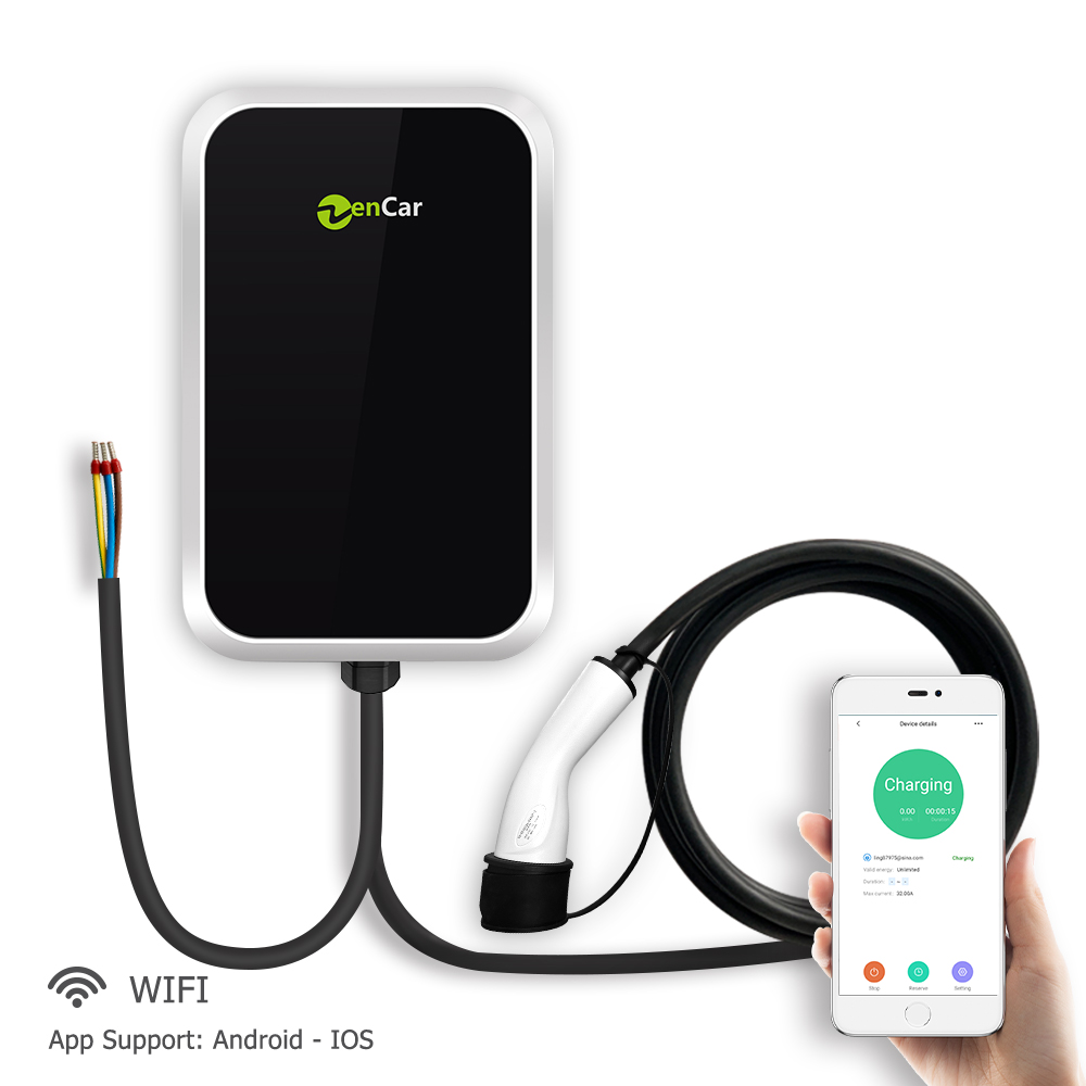 Estación de Carga para Vehícul - 22Kw Wallbox Type 2 Ocpp Rfid reseña y precio