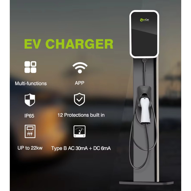 Estación de Carga para Vehícul - 22Kw Wallbox Type 2 Ocpp Rfid reseña y precio