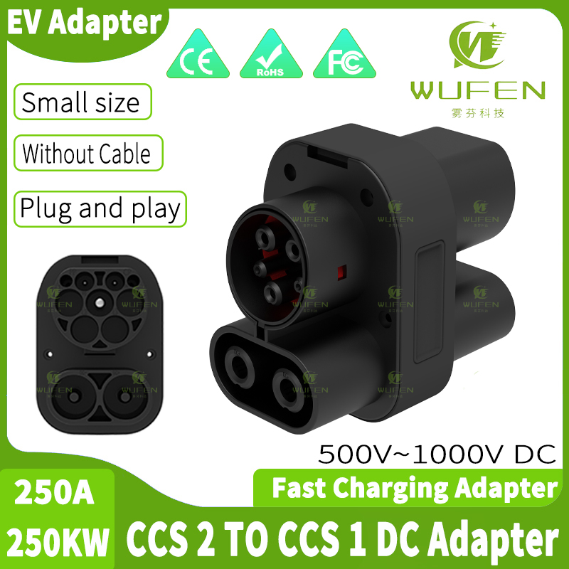 WUFEN Adaptador de carga rápid - Ccs2 To Ccs1 Fast Charge Adapter 250Kw reseña y precio