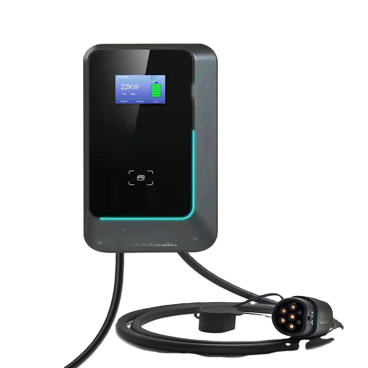Estación de Carga para Vehícul - 22Kw Wallbox Type 2 Ocpp Rfid reseña y precio