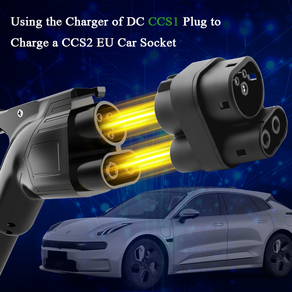 Kolanky 250A CCS1 a CCS2 EV ad - Ccs2 To Ccs1 Fast Charge Adapter 250Kw reseña y precio