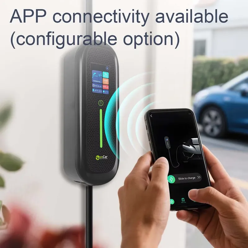 Cargador Portátil para Vehícul - Portable Ev Charger 32A Type 2 Cee Plug reseña y precio