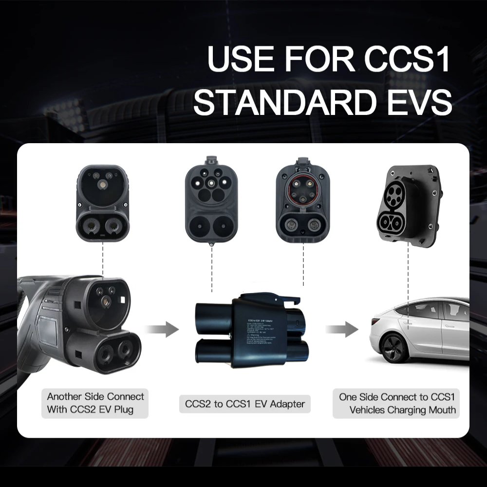 Adaptador EV CCS2 a CCS1, Carg - Ccs2 To Ccs1 Fast Charge Adapter 250Kw reseña y precio