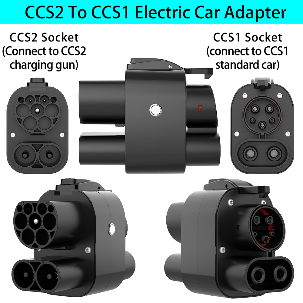 Unirise CCS2 a CCS1 EV adaptad - Ccs2 To Ccs1 Fast Charge Adapter 250Kw reseña y precio