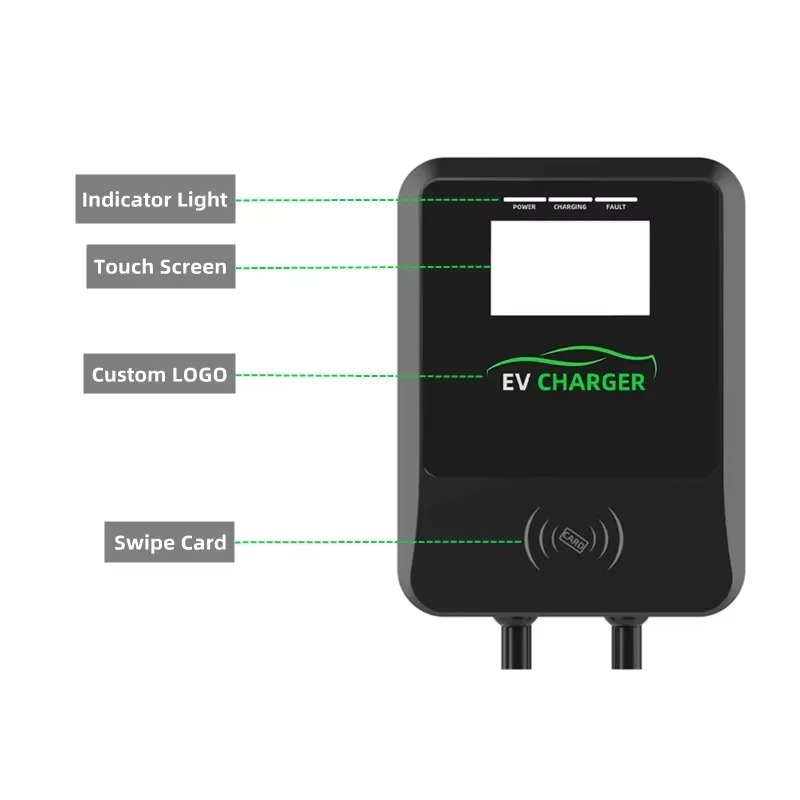 Estación de Carga para Vehícul - 22Kw Wallbox Type 2 Ocpp Rfid reseña y precio