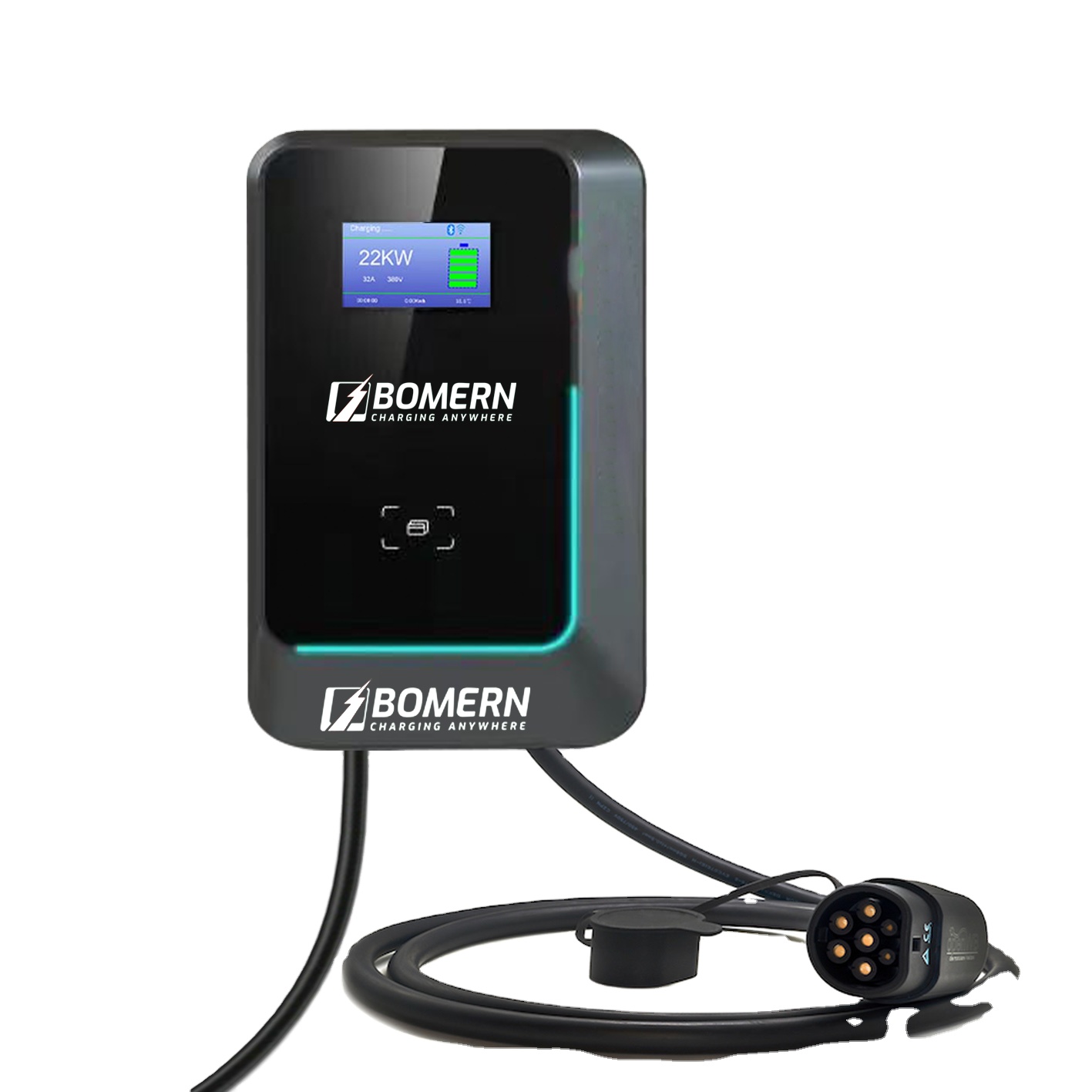 2025 gran oferta 7kw/11kw/22kw - 22Kw Wallbox Type 2 Ocpp Rfid reseña y precio
