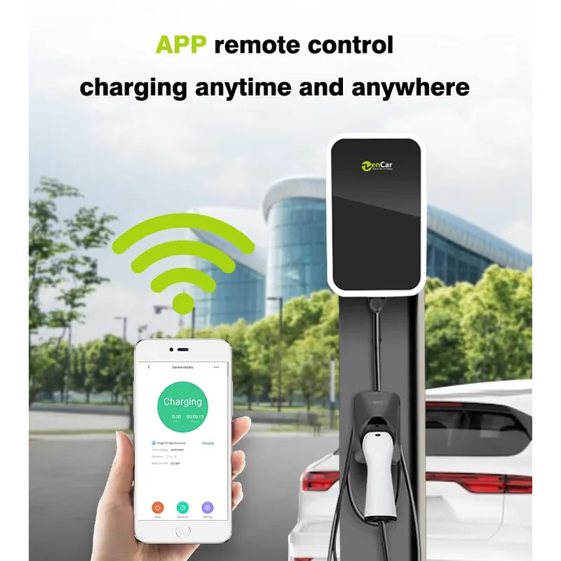 Cargador de Vehículos Eléctric - 22Kw Wallbox Type 2 Ocpp Rfid reseña y precio