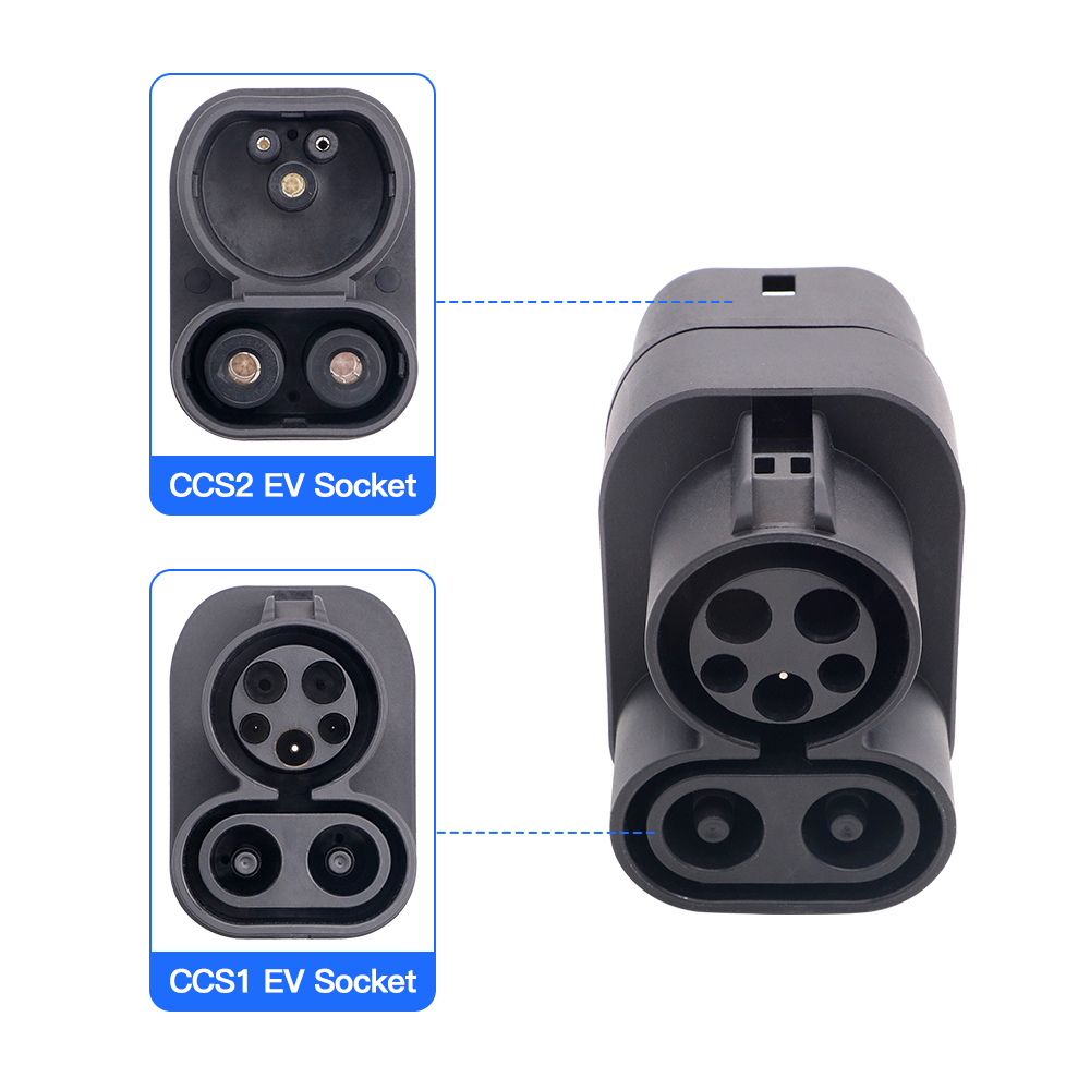 Adaptador de cargador CCS1 a C - Ccs2 To Ccs1 Fast Charge Adapter 250Kw reseña y precio